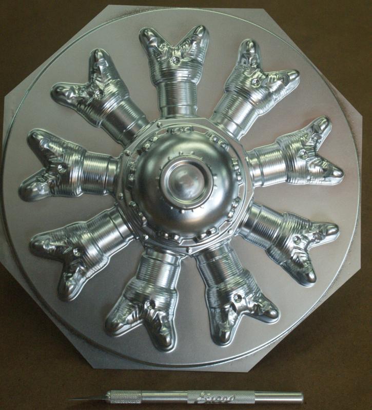 8 inch 9 Cylinder Radial Face P/N 1027-53 - Click Image to Close