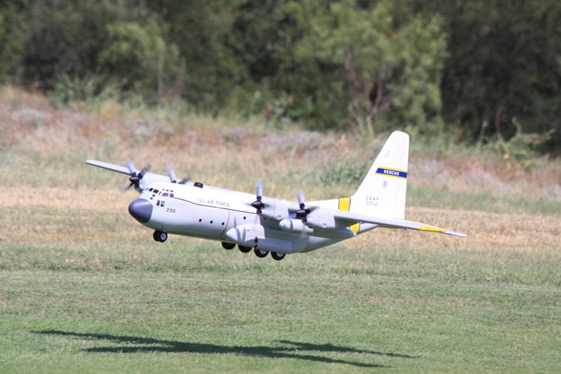 91"wingspan C-130 Hercules R/c Plane short kit/semi kit and plans Electric Power 