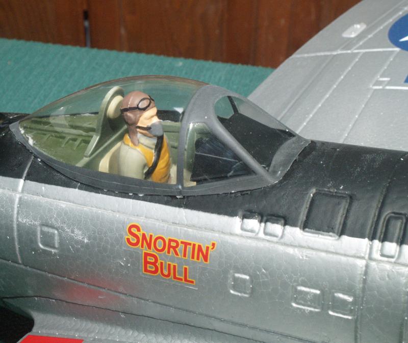 (image for) Parkzone P-47 cockpit upgrade
